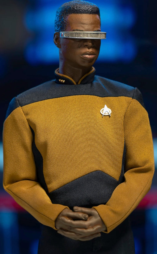 Star Trek - The Next Generation: Lt. Commander Geordi La Forge, 1/6 Figur von EXO-6