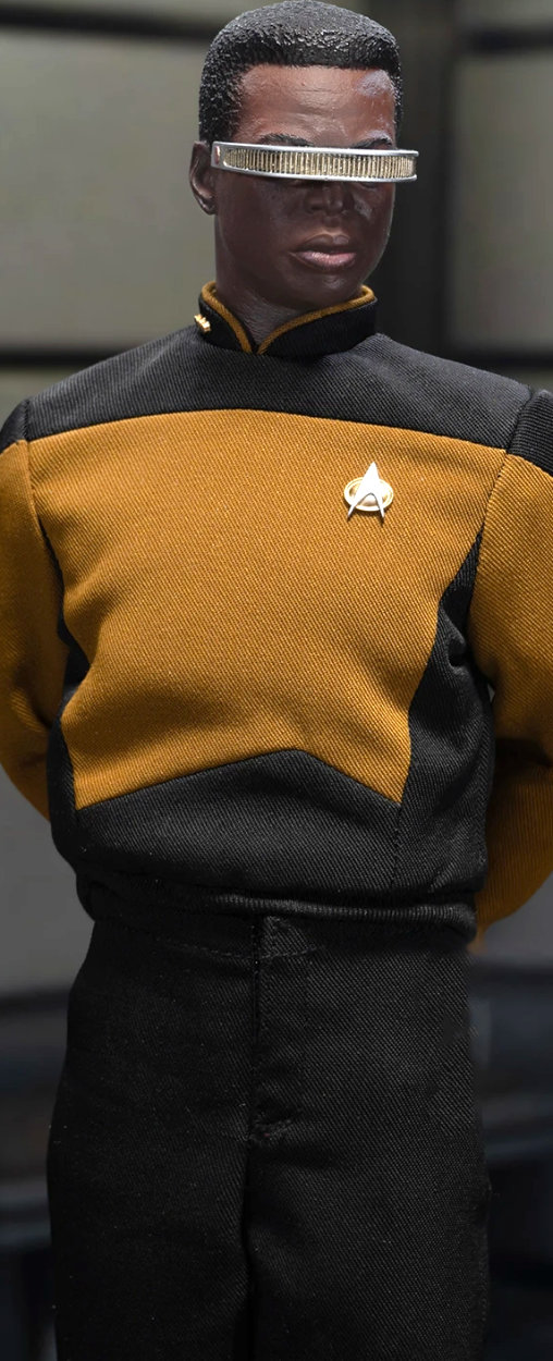 Star Trek - The Next Generation: Lt. Commander Geordi La Forge, 1/6 Figur von EXO-6