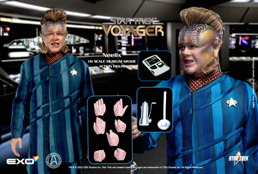 Star Trek - Voyager: Neelix, 1/6 Figur von EXO-6
