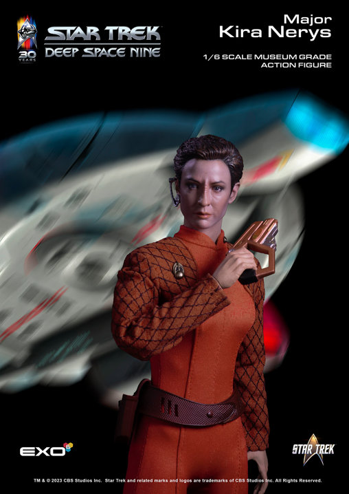 Star Trek - Deep Space Nine: Major Kira Nerys , 1/6 Figur von EXO-6