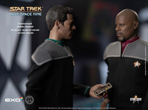 Star Trek - Deep Space Nine: Chief Medical Officer Lt Julian Bashir, 1/6 Figur von EXO-6
