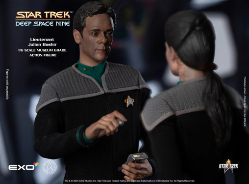 Star Trek - Deep Space Nine: Chief Medical Officer Lt Julian Bashir, 1/6 Figur von EXO-6