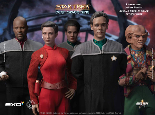Star Trek - Deep Space Nine: Chief Medical Officer Lt Julian Bashir, 1/6 Figur von EXO-6