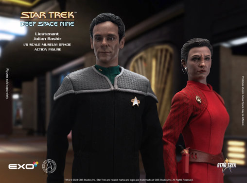 Star Trek - Deep Space Nine: Chief Medical Officer Lt Julian Bashir, 1/6 Figur von EXO-6