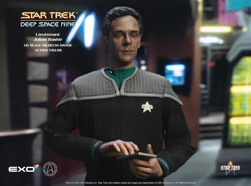 Star Trek - Deep Space Nine: Chief Medical Officer Lt Julian Bashir, 1/6 Figur von EXO-6