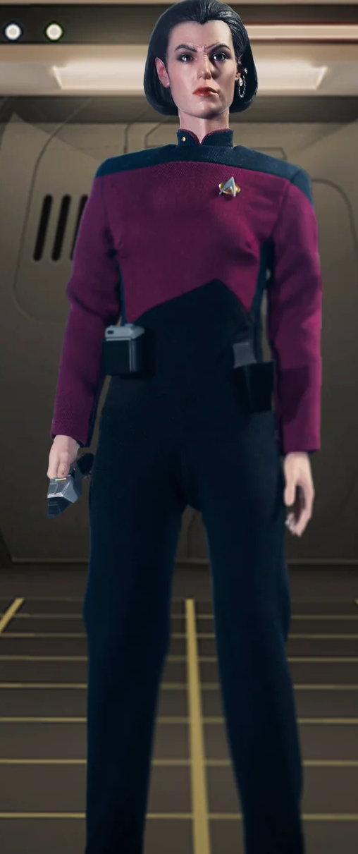 Star Trek - The Next Generation: Ensign Ro Laren, 1/6 Figur von EXO-6