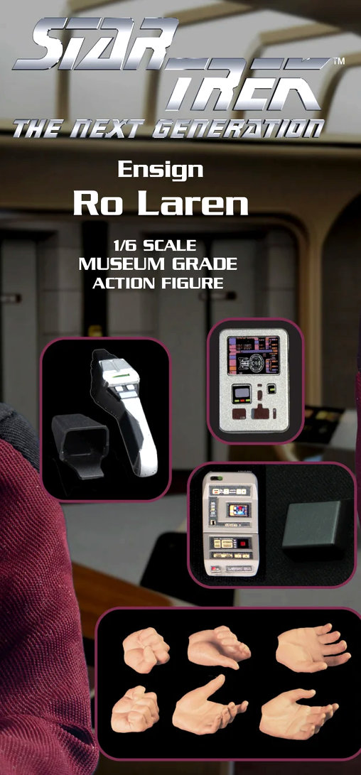 Star Trek - The Next Generation: Ensign Ro Laren, 1/6 Figur von EXO-6