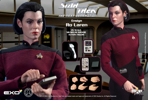 Star Trek - The Next Generation: Ensign Ro Laren, 1/6 Figur von EXO-6