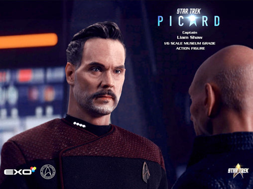 Star Trek - Picard: Captain Liam Shaw, 1/6 Figur von EXO-6