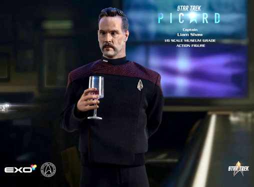 Star Trek - Picard: Captain Liam Shaw, 1/6 Figur von EXO-6