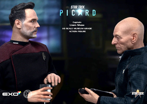 Star Trek - Picard: Captain Liam Shaw, 1/6 Figur von EXO-6