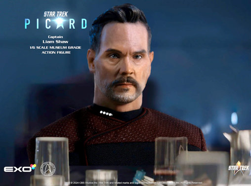 Star Trek - Picard: Captain Liam Shaw, 1/6 Figur von EXO-6