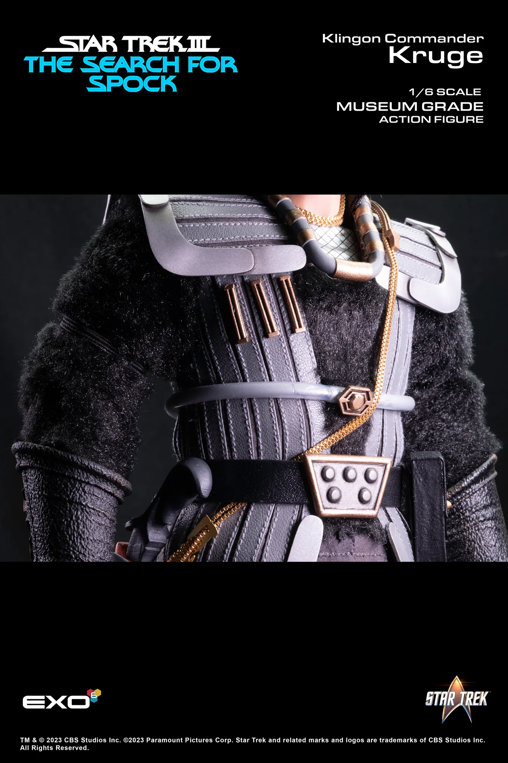 Star Trek - The Search for Spock: Klingon Commander Kruge, 1/6 Figur von EXO-6