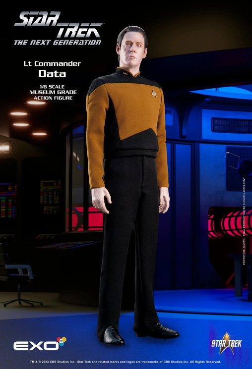 Star Trek - The Next Generation: Commander Data - Essential Version, 1/6 Figur von EXO-6