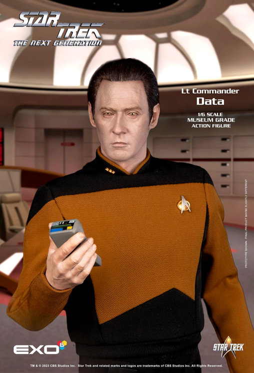 Star Trek - The Next Generation: Commander Data - Essential Version, 1/6 Figur von EXO-6