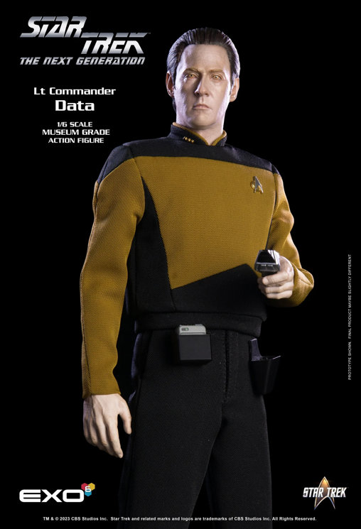 Star Trek - The Next Generation: Commander Data - Essential Version, 1/6 Figur von EXO-6