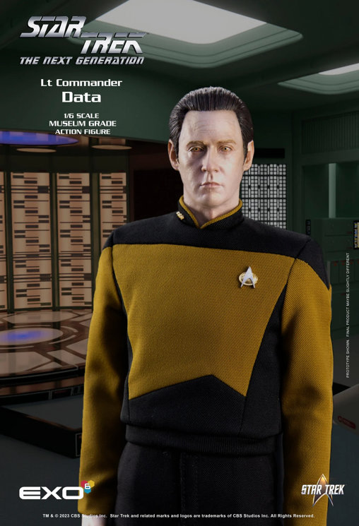 Star Trek - The Next Generation: Commander Data - Essential Version, 1/6 Figur von EXO-6
