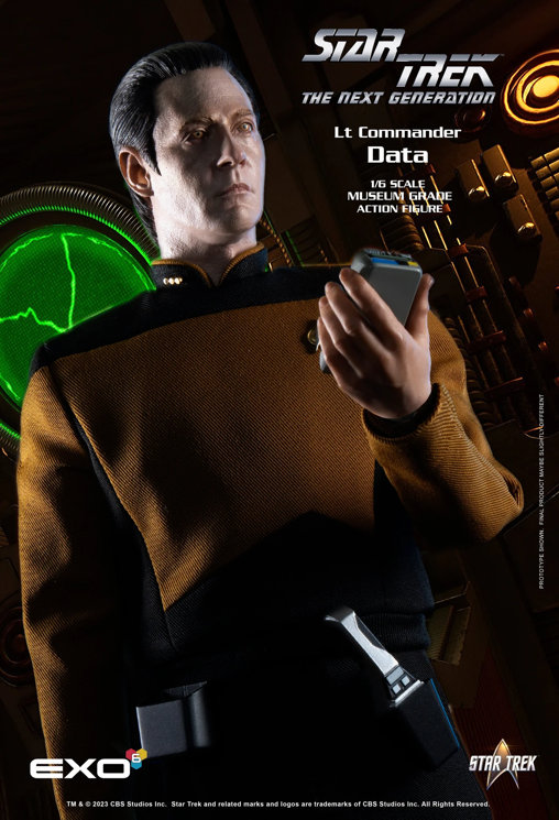 Star Trek - The Next Generation: Commander Data - Essential Version, 1/6 Figur von EXO-6