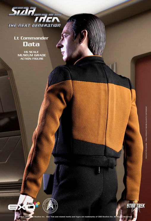 Star Trek - The Next Generation: Commander Data - Essential Version, 1/6 Figur von EXO-6