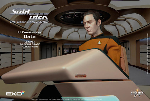 Star Trek - The Next Generation: Commander Data - Essential Version, 1/6 Figur von EXO-6