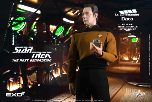 Star Trek - The Next Generation: Commander Data - Essential Version, 1/6 Figur von EXO-6