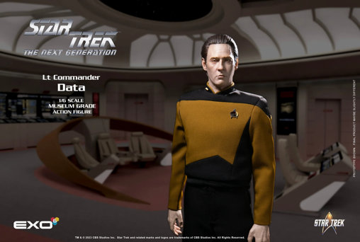 Star Trek - The Next Generation: Commander Data - Essential Version, 1/6 Figur von EXO-6