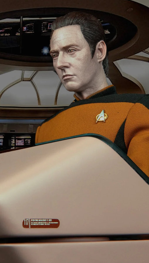 Star Trek - The Next Generation: Commander Data - Essential Version, 1/6 Figur von EXO-6