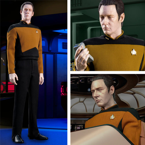 Star Trek - The Next Generation: Commander Data - Essential Version, Typ: 1/6 Figur