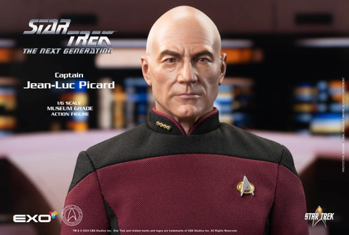 Star Trek - The Next Generation: Captain Jean-Luc Picard, 1/6 Figur von EXO-6
