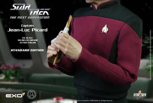 Star Trek - The Next Generation: Captain Jean-Luc Picard, 1/6 Figur von EXO-6