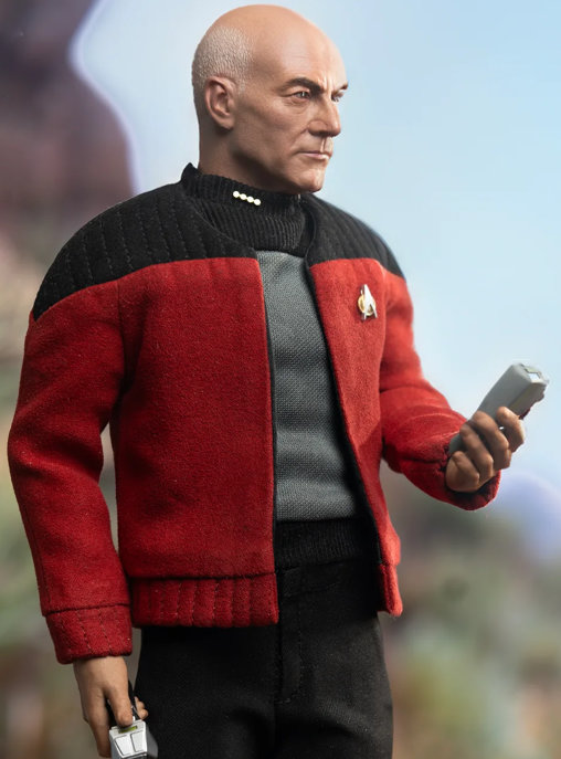 Star Trek - The Next Generation: Captain Jean-Luc Picard, 1/6 Figur von EXO-6