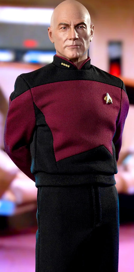 Star Trek - The Next Generation: Captain Jean-Luc Picard, 1/6 Figur von EXO-6