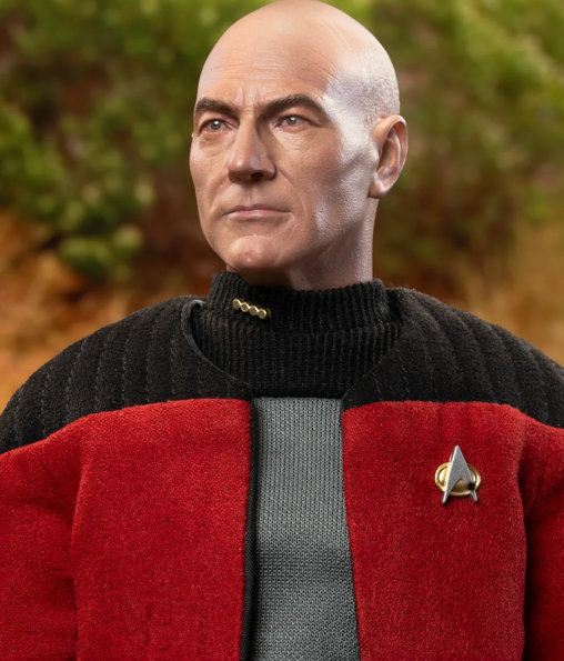 Star Trek - The Next Generation: Captain Jean-Luc Picard, 1/6 Figur von EXO-6