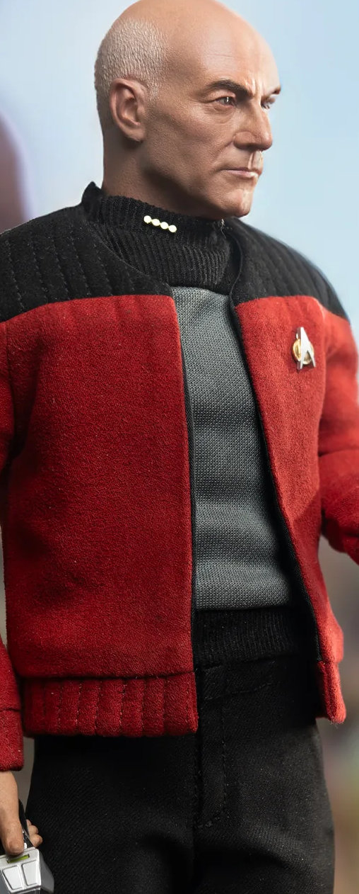 Star Trek - The Next Generation: Captain Jean-Luc Picard, 1/6 Figur von EXO-6