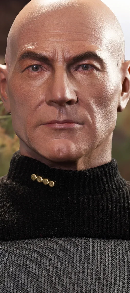 Star Trek - The Next Generation: Captain Jean-Luc Picard, 1/6 Figur von EXO-6