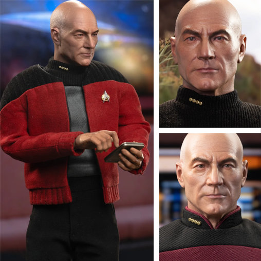 Star Trek - The Next Generation: Captain Jean-Luc Picard, Typ: 1/6 Figur