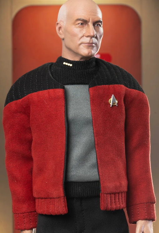 Star Trek - The Next Generation: Captain Jean-Luc Picard, 1/6 Figur von EXO-6