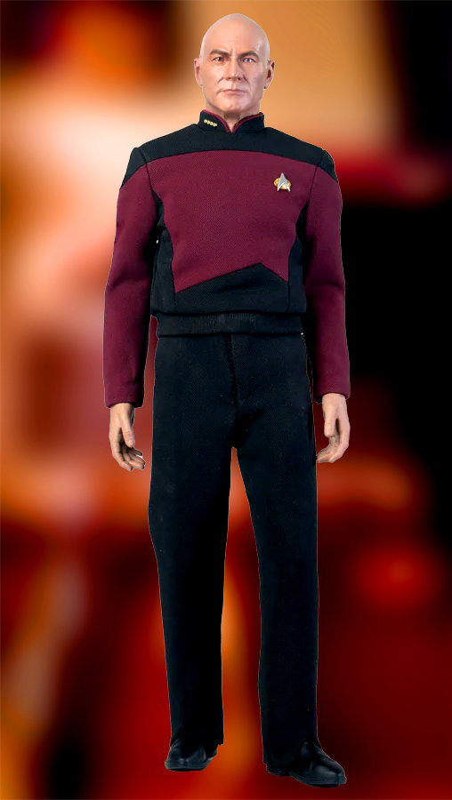 Star Trek - The Next Generation: Captain Jean-Luc Picard - Essential Duty Uniform, 1/6 Figur von EXO-6