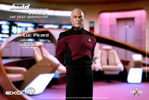 Star Trek - The Next Generation: Captain Jean-Luc Picard - Essential Duty Uniform, 1/6 Figur von EXO-6