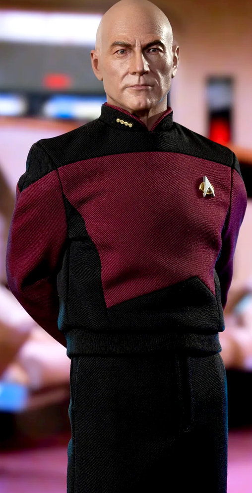 Star Trek - The Next Generation: Captain Jean-Luc Picard - Essential Duty Uniform, 1/6 Figur von EXO-6