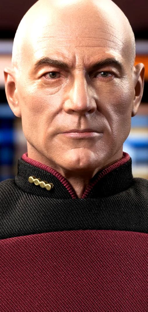 Star Trek - The Next Generation: Captain Jean-Luc Picard - Essential Duty Uniform, 1/6 Figur von EXO-6