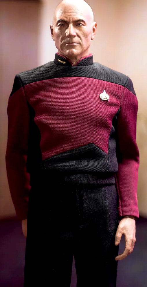 Star Trek - The Next Generation: Captain Jean-Luc Picard - Essential Duty Uniform, 1/6 Figur von EXO-6