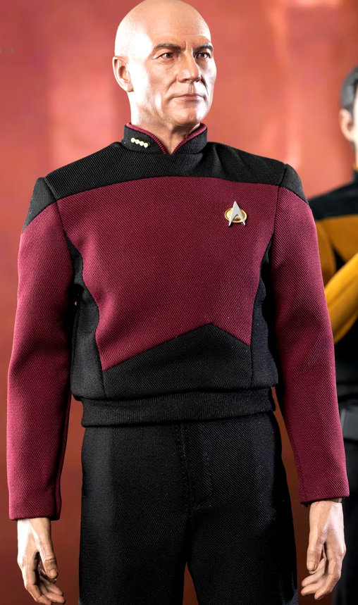 Star Trek - The Next Generation: Captain Jean-Luc Picard - Essential Duty Uniform, 1/6 Figur von EXO-6