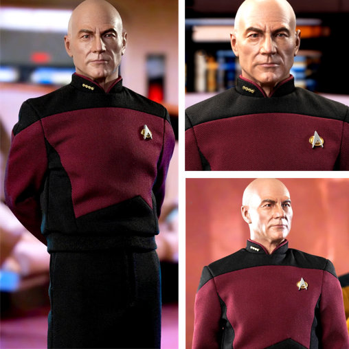 Star Trek - The Next Generation: Captain Jean-Luc Picard - Essential Duty Uniform, Typ: 1/6 Figur