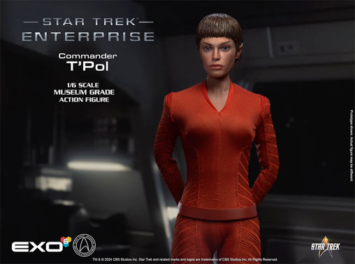 Star Trek - Enterprise: Commander TPol, 1/6 Figur von EXO-6