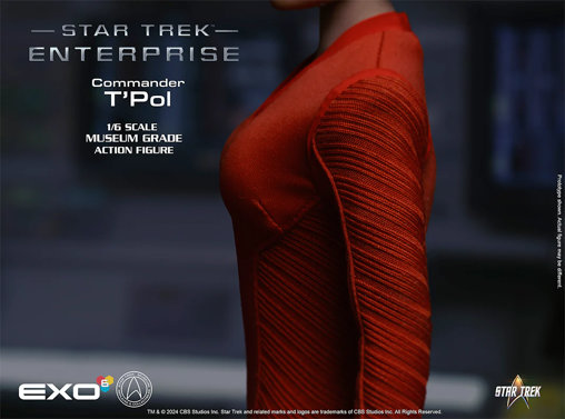 Star Trek - Enterprise: Commander TPol, 1/6 Figur von EXO-6