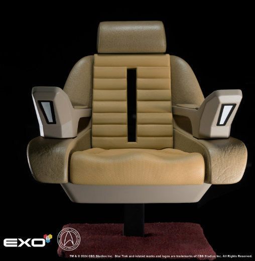 Star Trek - The Next Generation: Captain Jean-Luc Picards Chair, Fertig-Modell von EXO-6