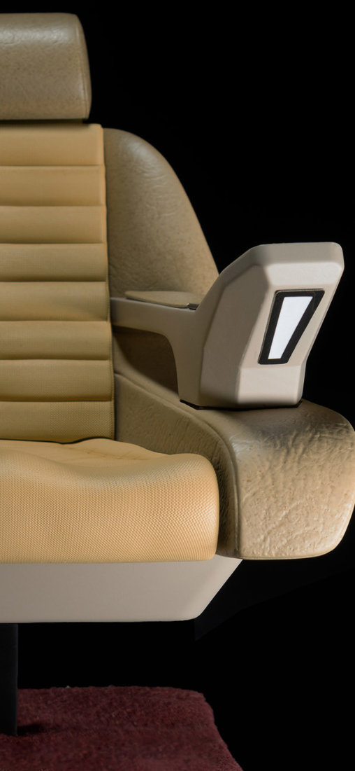 Star Trek - The Next Generation: Captain Jean-Luc Picards Chair, Fertig-Modell von EXO-6