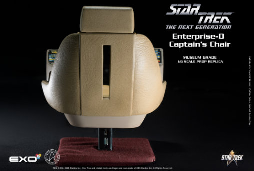 Star Trek - The Next Generation: Captain Jean-Luc Picards Chair, Fertig-Modell von EXO-6