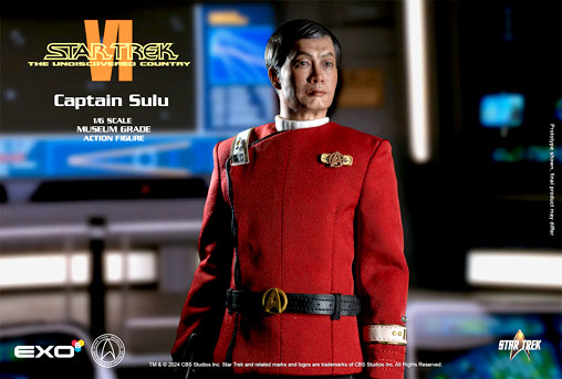 Star Trek VI - The Undiscovered Country: Captain Hikaru Sulu, 1/6 Figur von EXO-6